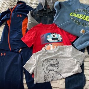 Boys size 5 name brand 7-piece lot
